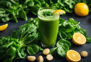 Spinach and Kale Juice