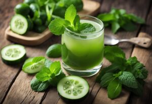 Cucumber and Mint Juice