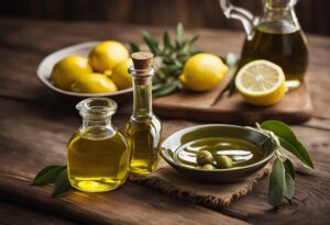 Olive Oil Lemon Juice and Cayenne Pepper