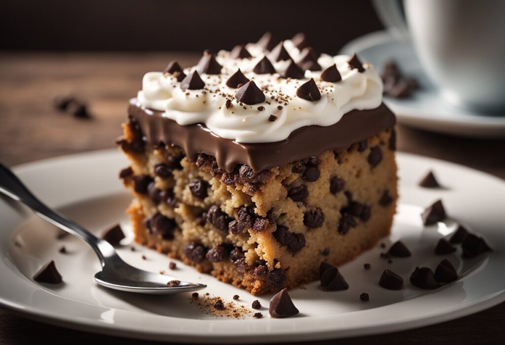 Chocolate Chip Mug Cake